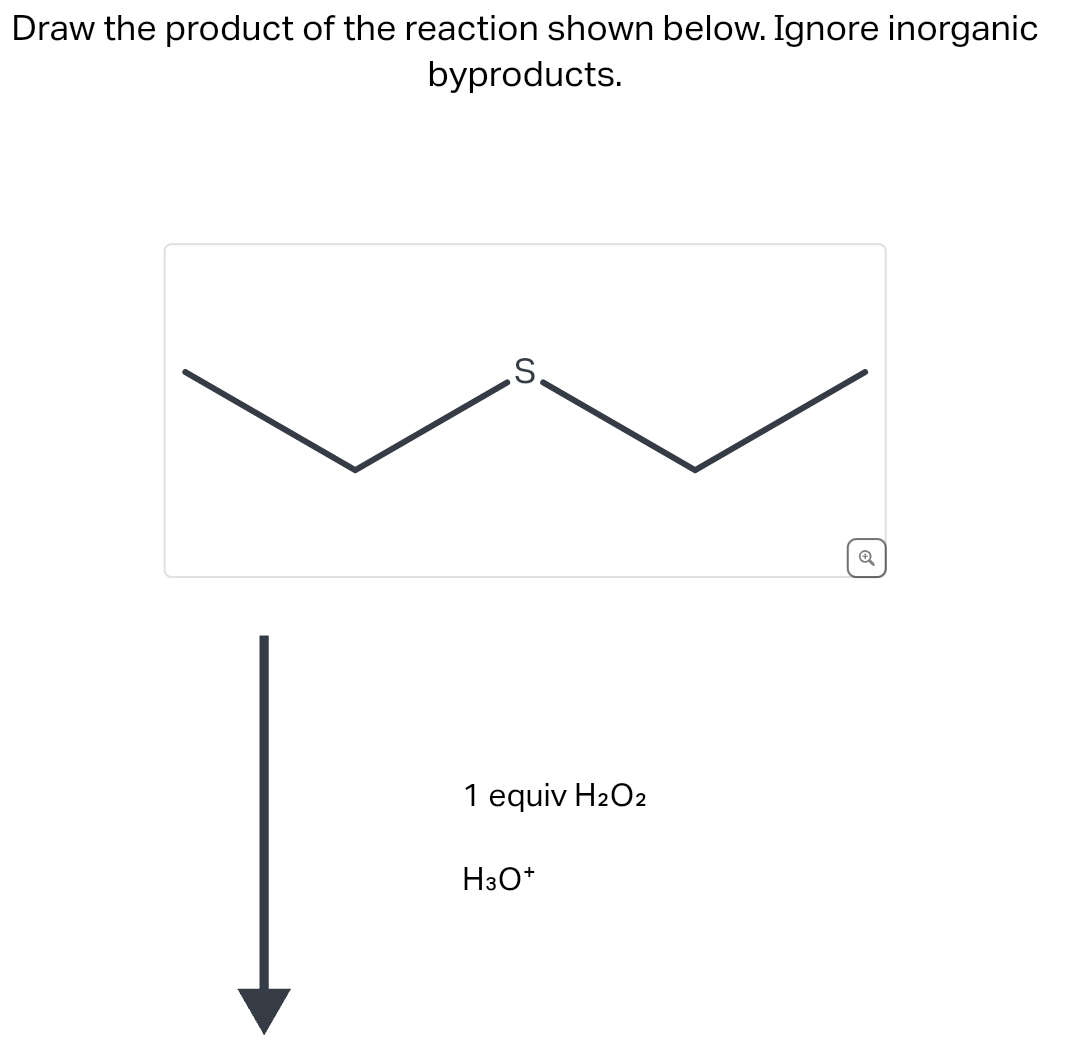 Solved Draw the product of the reaction shown below. Assume | Chegg.com