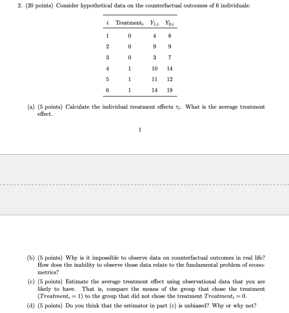 assignment 6 graphing real and hypothetical data