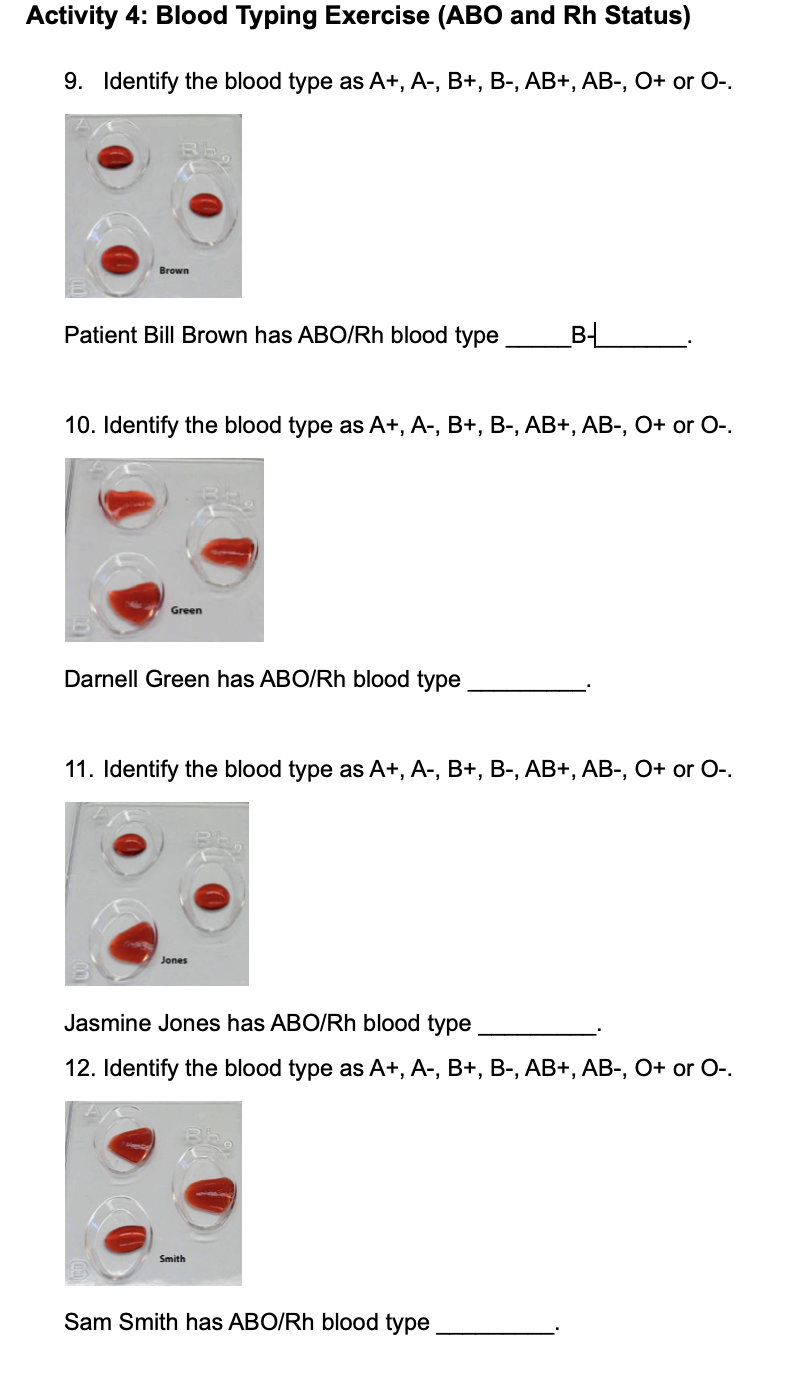 Exercise according best sale to blood type