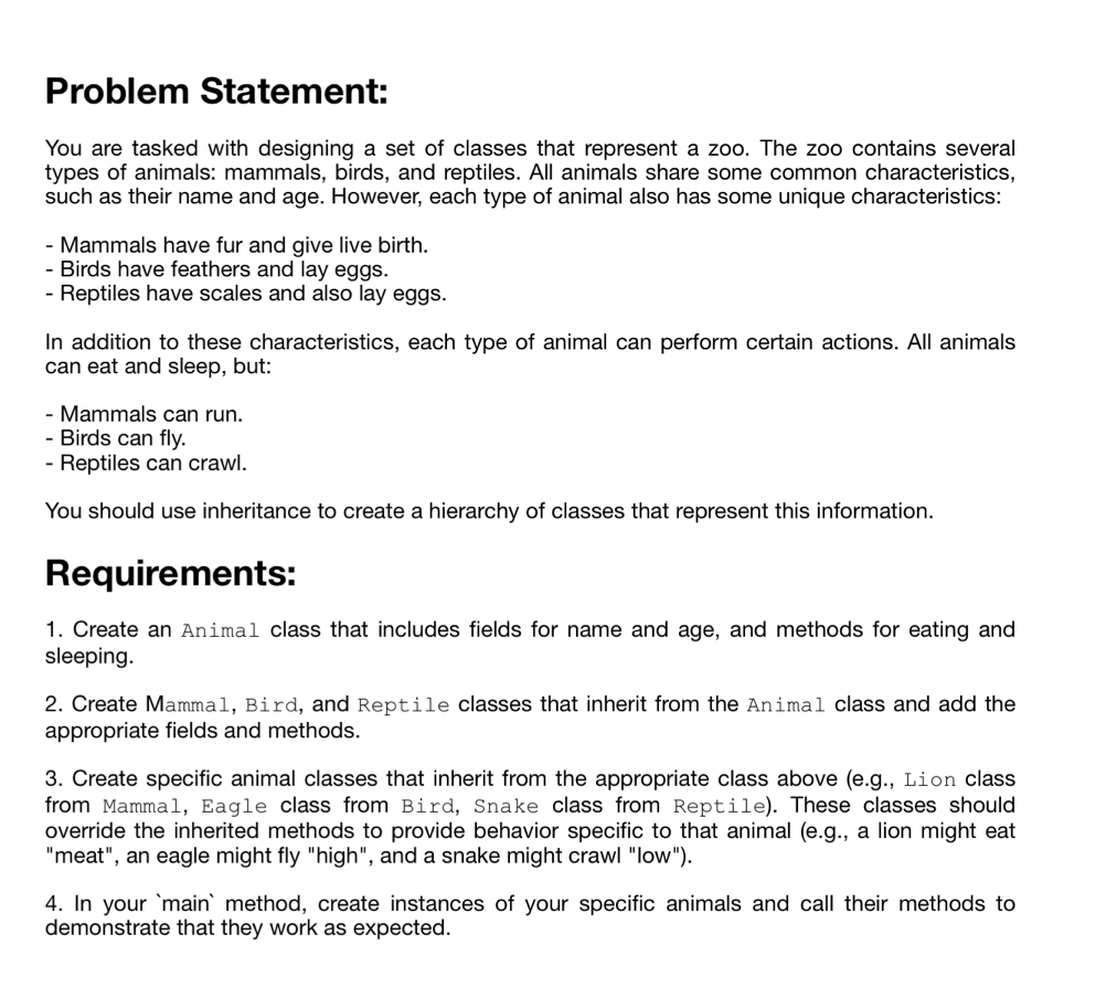 Solved Problem Statement: You are tasked with designing a | Chegg.com