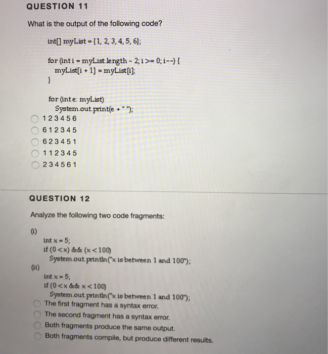 Solved QUESTION 4 In a switch statement, the default case | Chegg.com