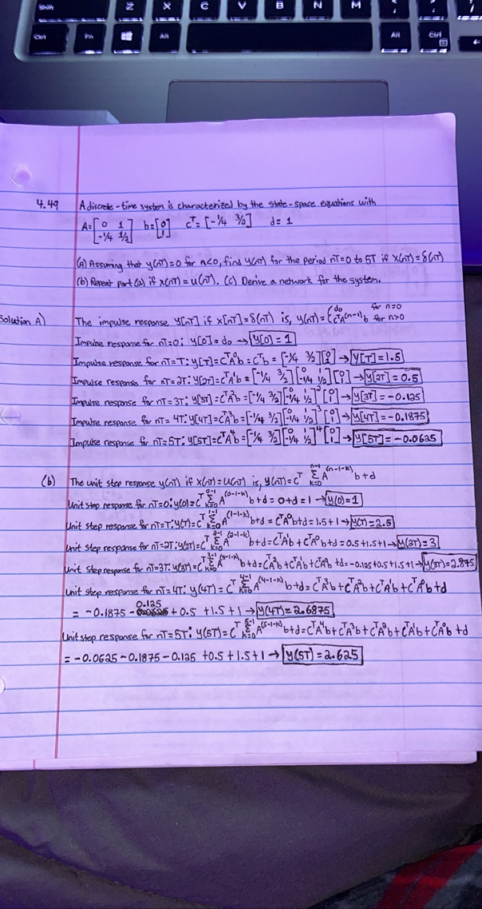 Solved Just need help with part (c). I finished parts (a) | Chegg.com