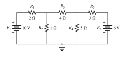 Solved For the circuit given below, write loop equations and | Chegg.com