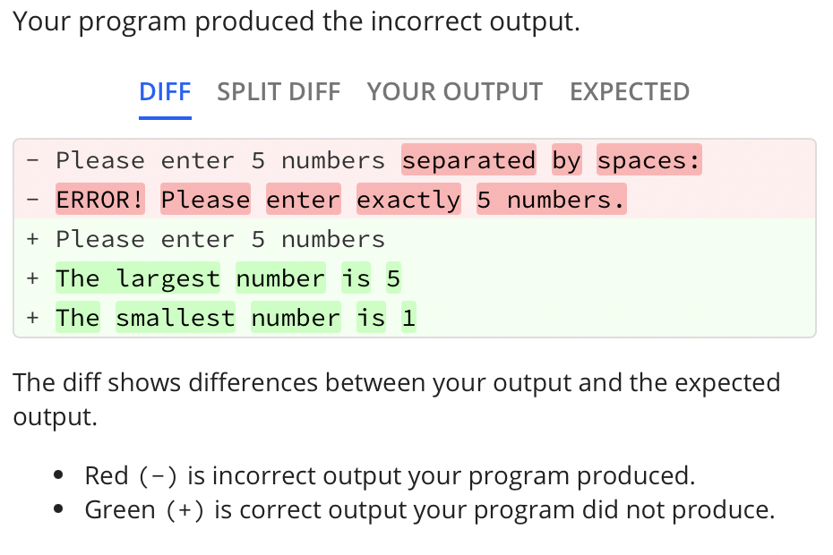 Solved lef big_and_small(): print(