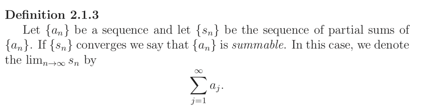 Solved Let {an} and {bn} be summable sequences. Define a | Chegg.com