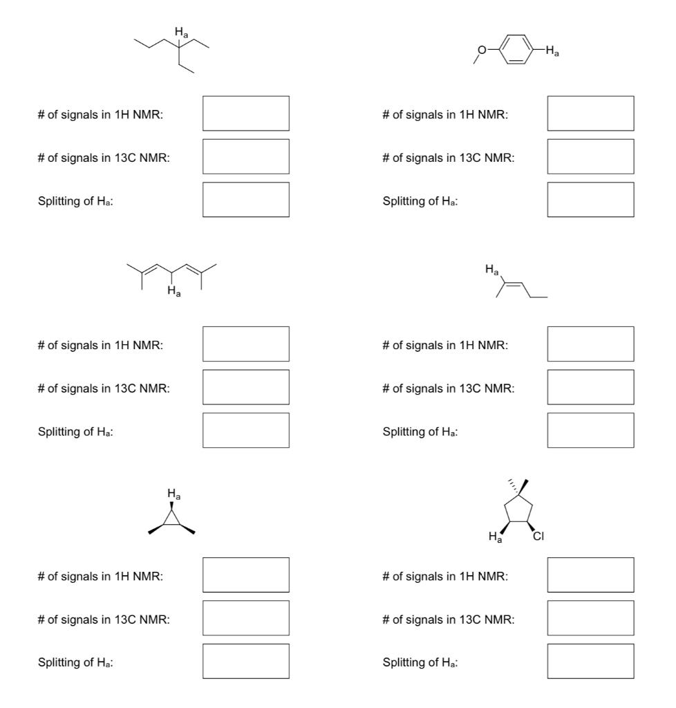 Solved Nmr Spectrum 1 Use The Given Spectral Data And Chegg Com