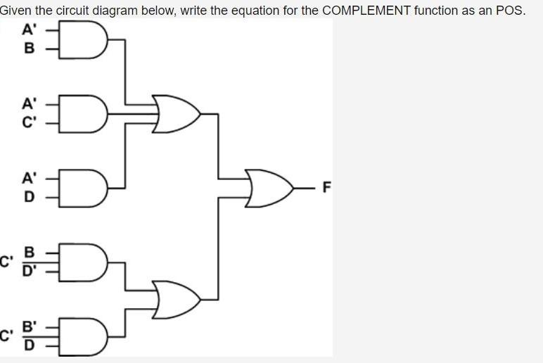 Solved Given The Circuit Diagram Below, Write The Equation | Chegg.com