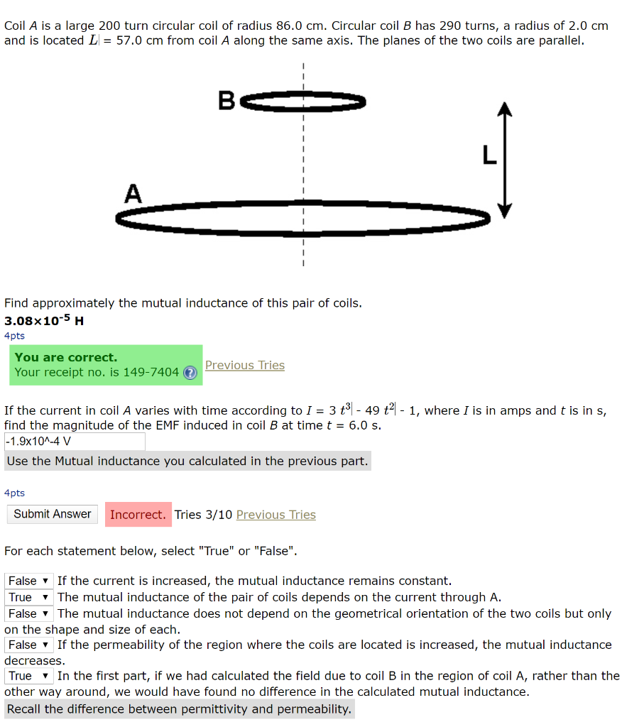 Solved Coil A Is A Large 200 Turn Circular Coil Of Radius | Chegg.com