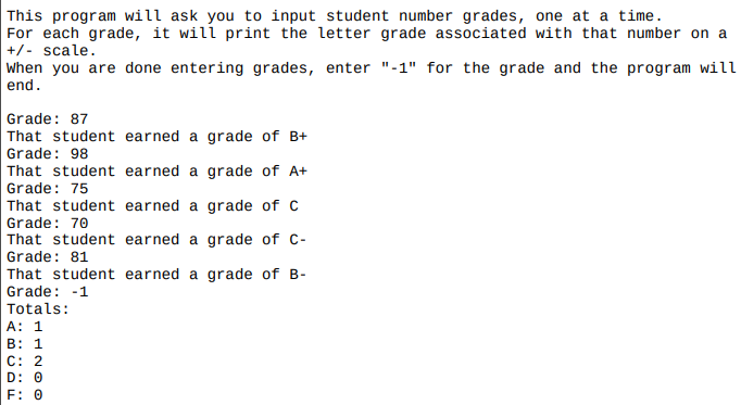 Solved Write a C Program as follows: I can't seem to figure | Chegg.com