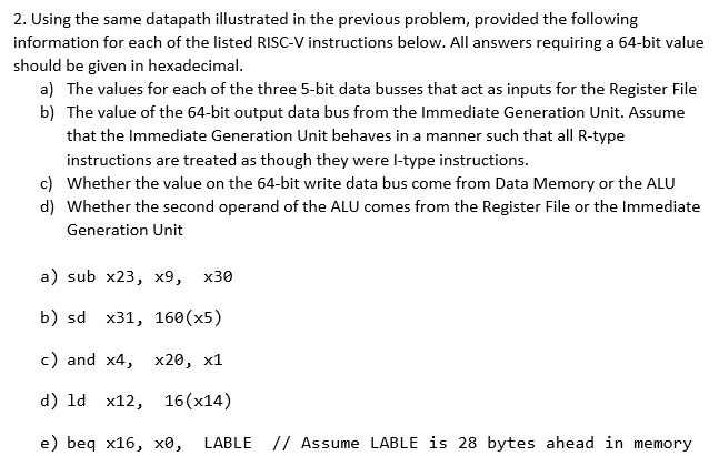 Solved O x Add Add Sum Shift left 1 Branch MemRead | Chegg.com