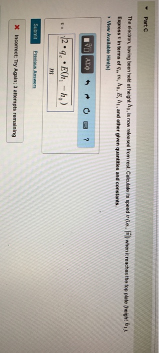 Solved くHW-5 CH-26 Potential and FleId The Fate of an | Chegg.com