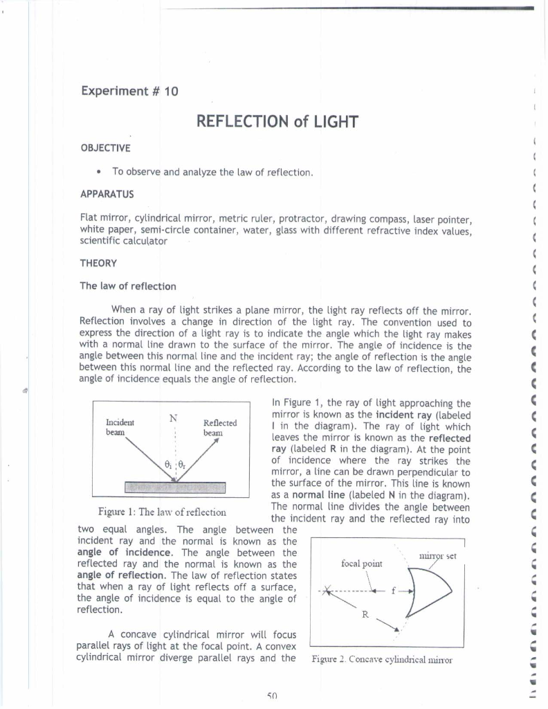 Reflection paper Objective: The purpose of this paper