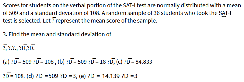 Solved Scores for students on the verbal portion of the | Chegg.com