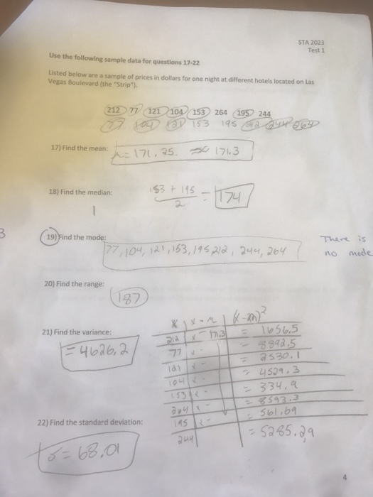 Solved 18 the mean, ?, for the binomial distribution which | Chegg.com