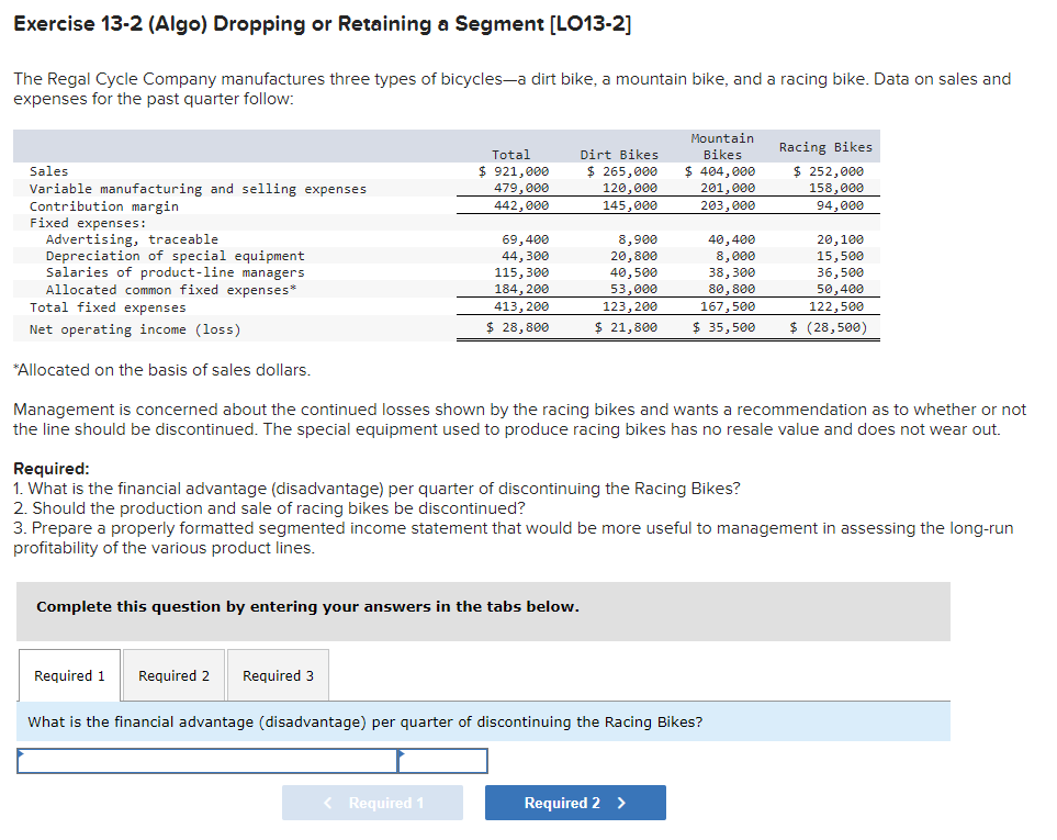 Solved exercise 13 2 algo dropping or retaining a segment chegg