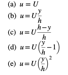 Solved A Fluid Is Contained Between Two Parallel Plates S Chegg Com