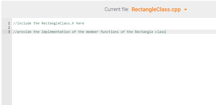 Solved Define a Rectangle class that contains: (1) two | Chegg.com