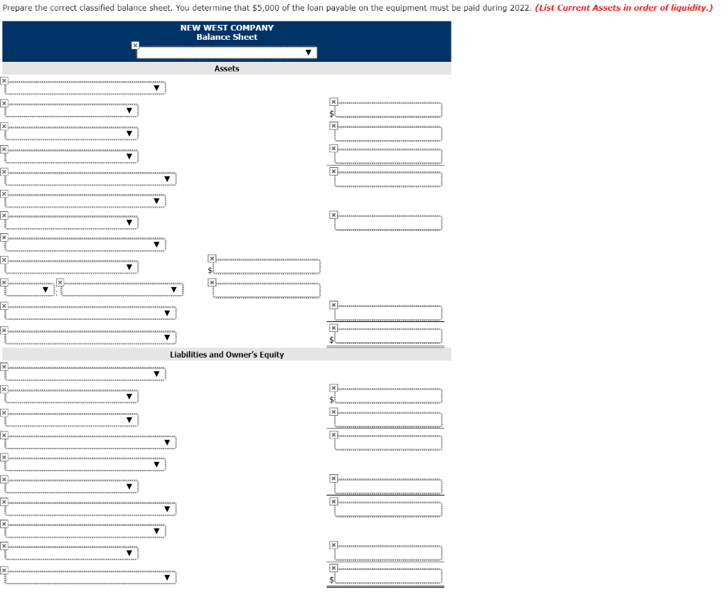 Solved New West Company Recently Hired A New Accountant W Chegg Com