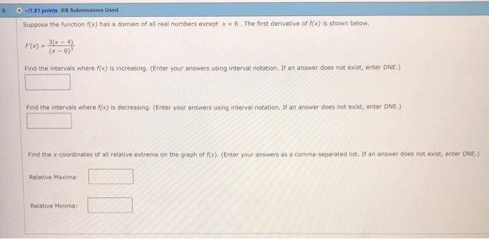 Solved supposed the function f(x) has a domain of all real | Chegg.com