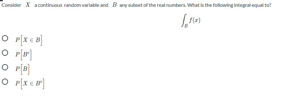 Solved Consider X A Continuous Random Variable And B Any | Chegg.com