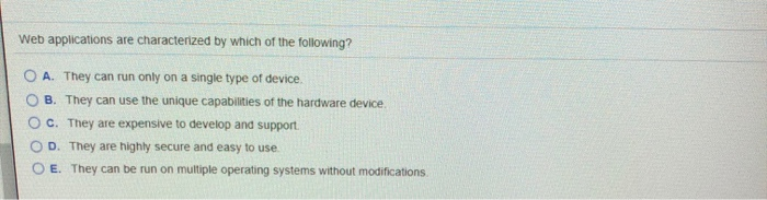 Solved: Which Of The Following Statements About Software I... | Chegg.com