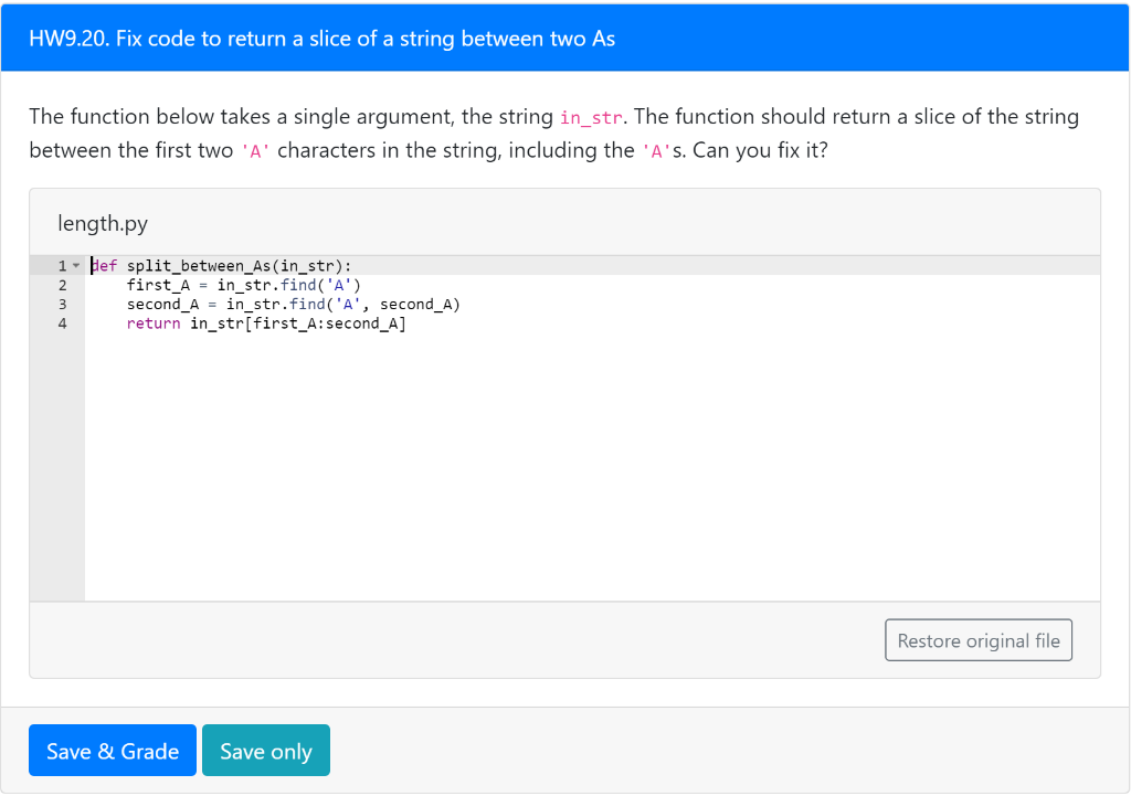 Solved: The Function Below Takes A Single Argument, The St... | Chegg.com