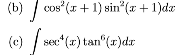 Solved 2. Evaluate using any of our 4 integration techniques | Chegg.com