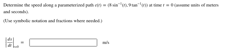 Solved Determine the speed (in meters per second) of a | Chegg.com