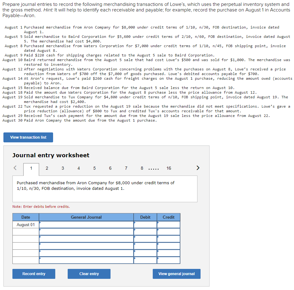 Solved Prepare journal entries to record the following | Chegg.com