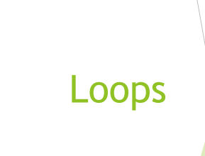 Solved Loops Loop 1 Using a “for loop," produce the | Chegg.com