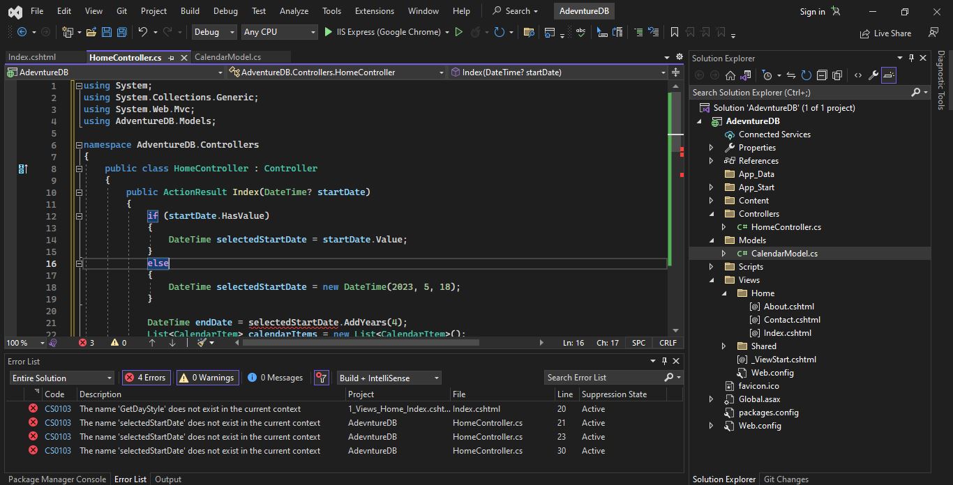 Solved Asp.net C# Mvc Visual Studio 2019i Was Trying To 