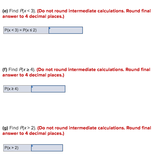 Solved Suppose that x is a binomial random variable with | Chegg.com