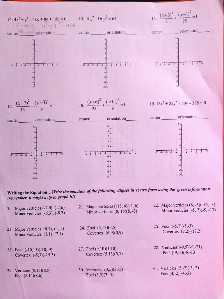 2x 3 y 16 x y 4 14