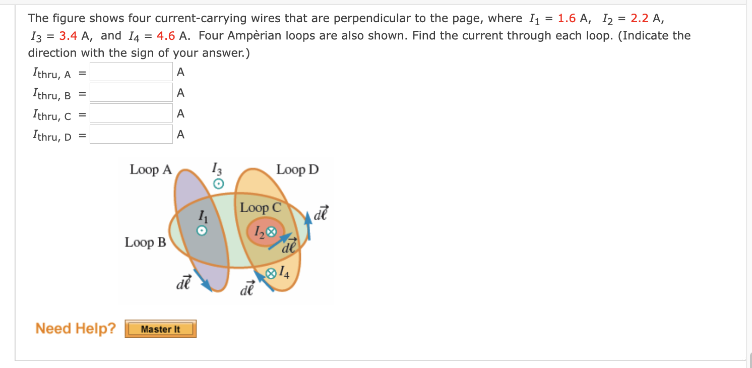 Solved = = The Figure Shows Four Current-carrying Wires That | Chegg.com