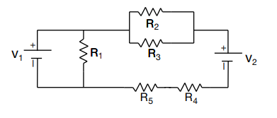 Solved The following circuit has elements with the | Chegg.com