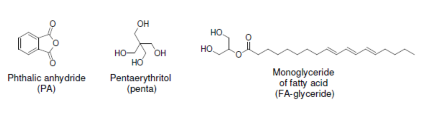 Solved Prepare an alkyd using the following reagents and | Chegg.com