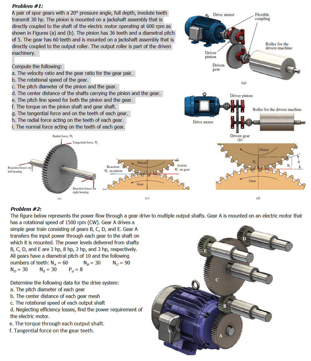 Solved Drive motor Flexible coupling Problem #1: A pair of