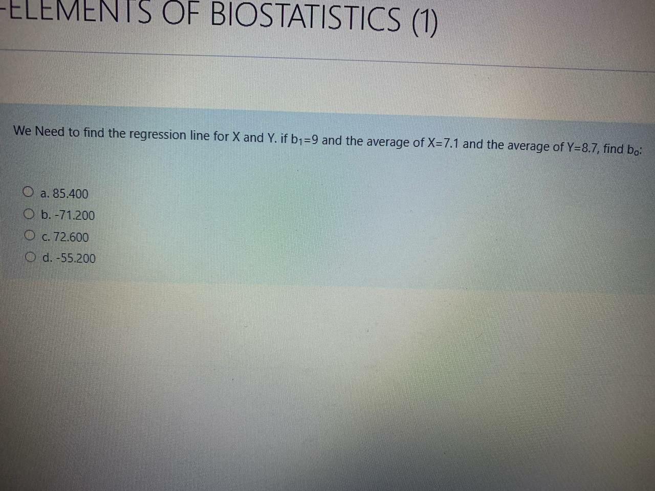 Solved ELEMENTS OF BIOSTATISTICS 1 We Need To Find The Chegg