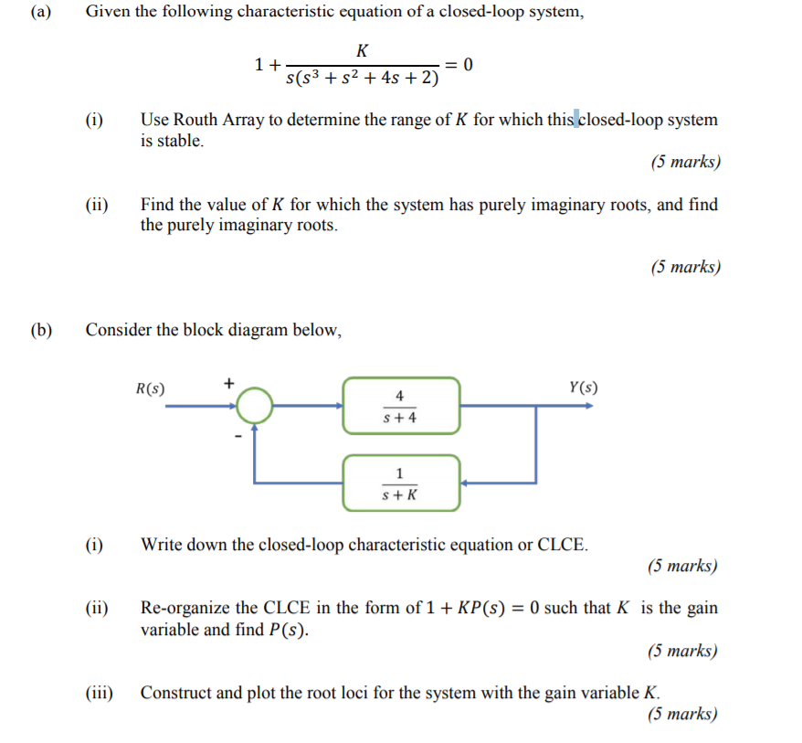 solved-a-given-the-following-characteristic-equation-of-a-chegg