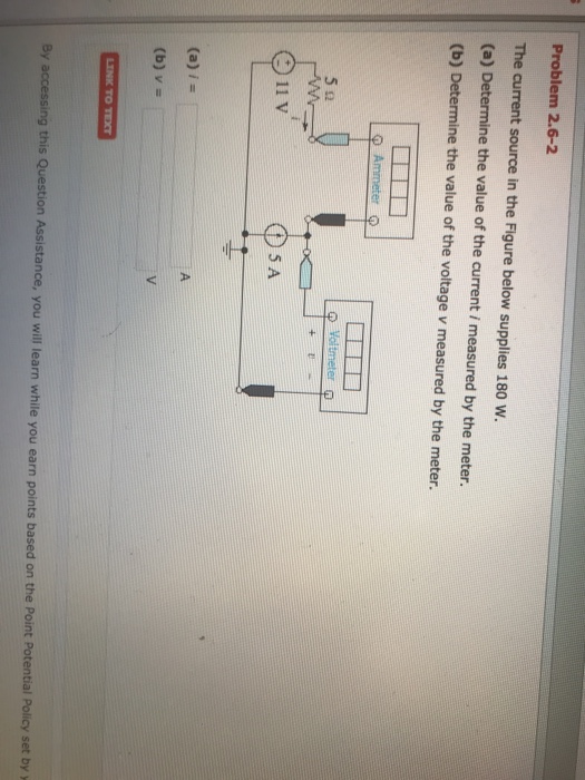 Solved Problem 2.6-2 The current source in the Figure below | Chegg.com