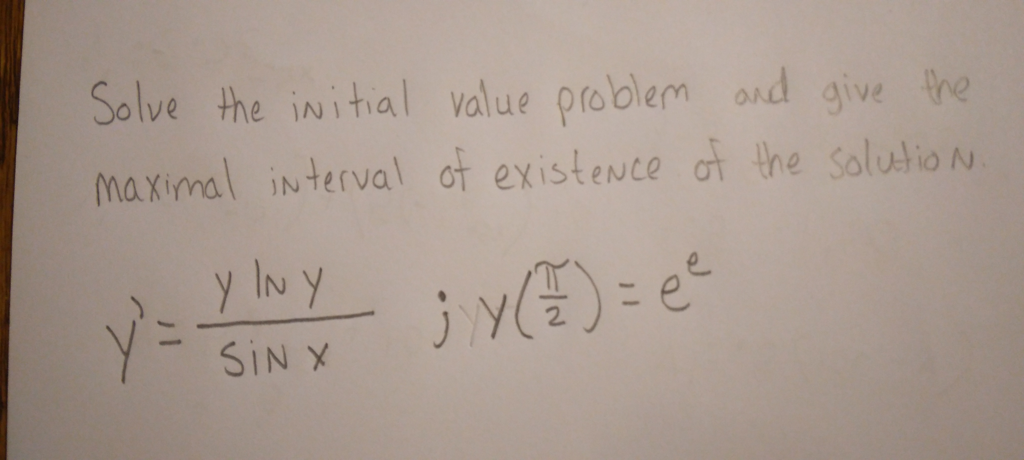 Solved Solve the initial value problem and give themaximal | Chegg.com
