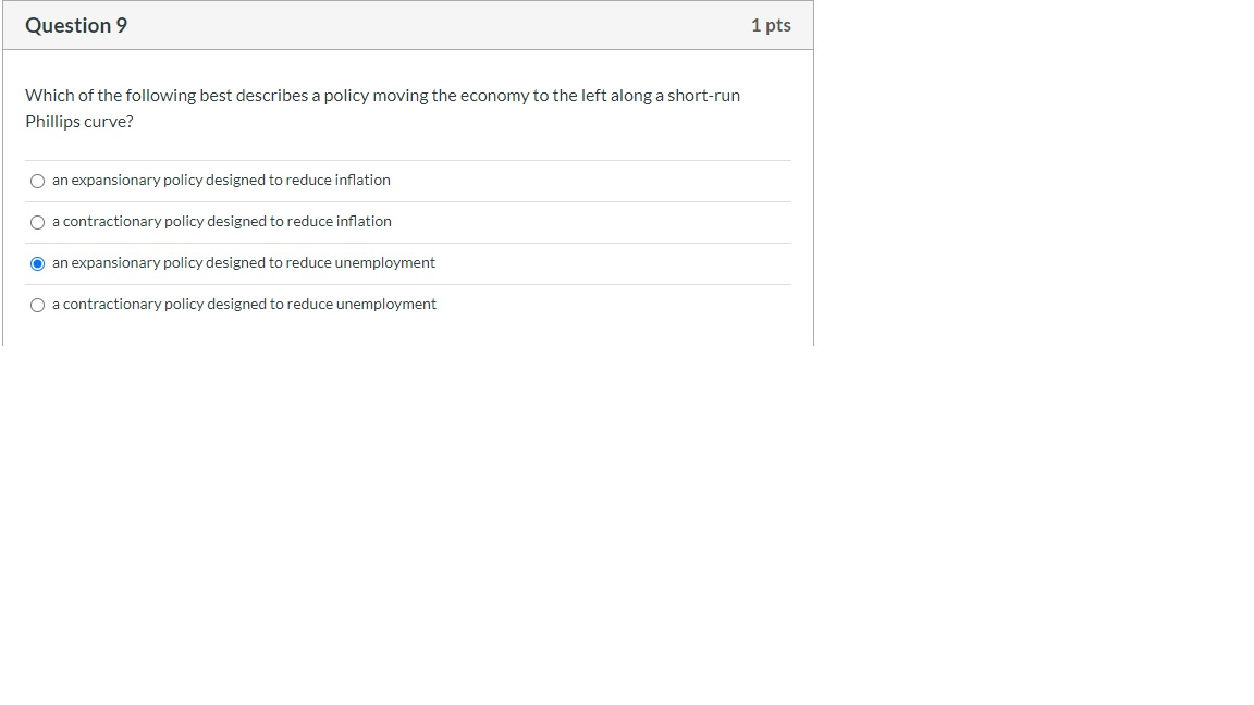 Solved Question 9 1 pts Which of the following best | Chegg.com