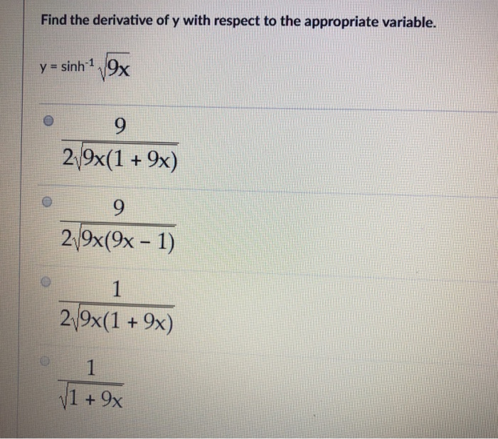 Solved Find The Derivative Of Y With Respect To X T Or θ 6976