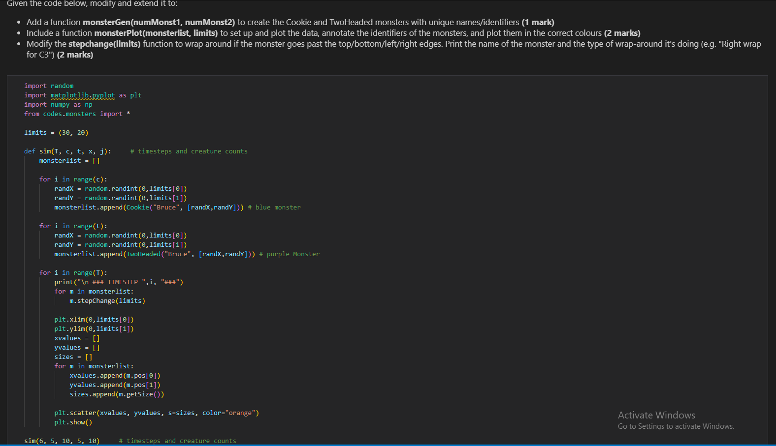 Solved Given the code below, modity and extend it to: - Add | Chegg.com