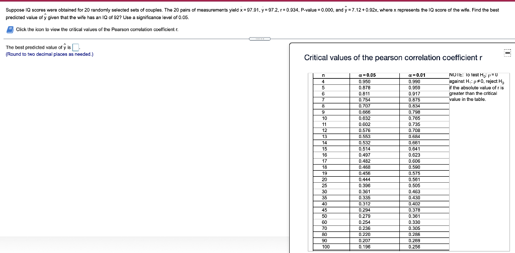 Solved Suppose I Scores Were Obtained For 20 Randomly | Chegg.com