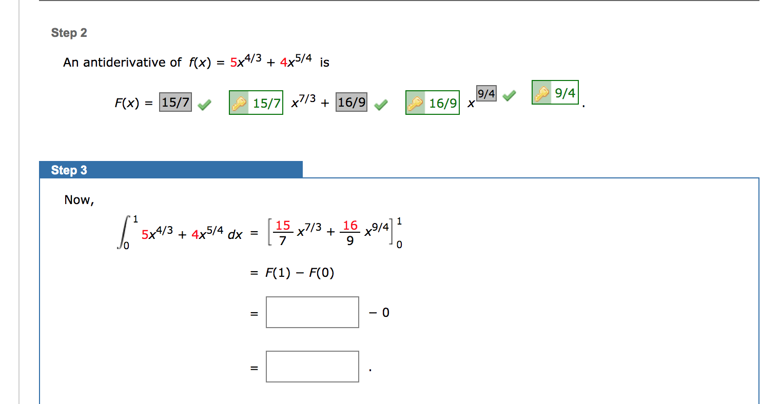 solved-step-2-an-antiderivative-of-f-x-5x4-3-4x5-4-is-r-chegg