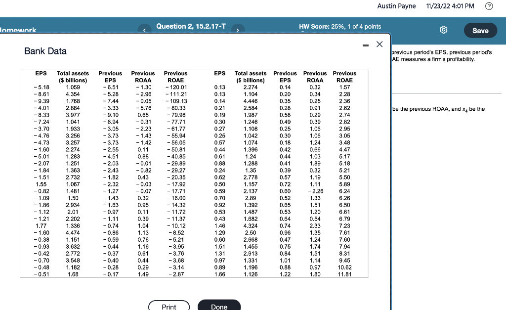 Solved a. Construct a regression model using all the | Chegg.com