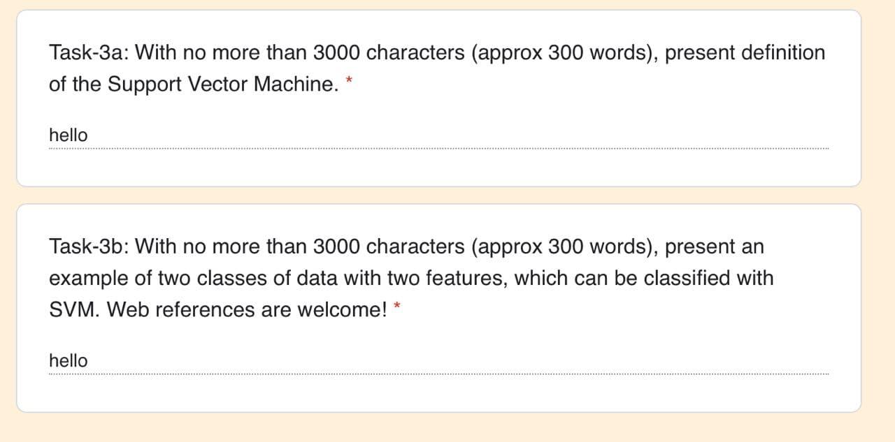 Solved Task-3a: With no more than 3000 characters (approx | Chegg.com