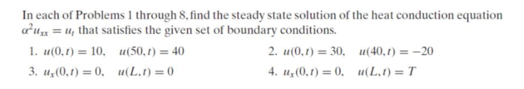 Solved In each of Problems 1 through 8,find the steady state | Chegg.com