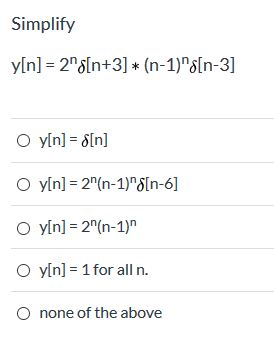 Solved Simplify Y N 278 N 3 N 1 S N 1 Y N 8 N O Chegg Com